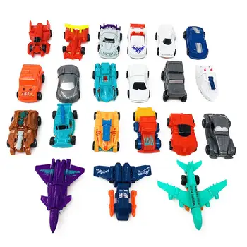 

Transforming Inertial Car Robot Model car Mini Deformation Car Transformation Toy Car Inertial Toy Kids Boy Children Gift 10pcs