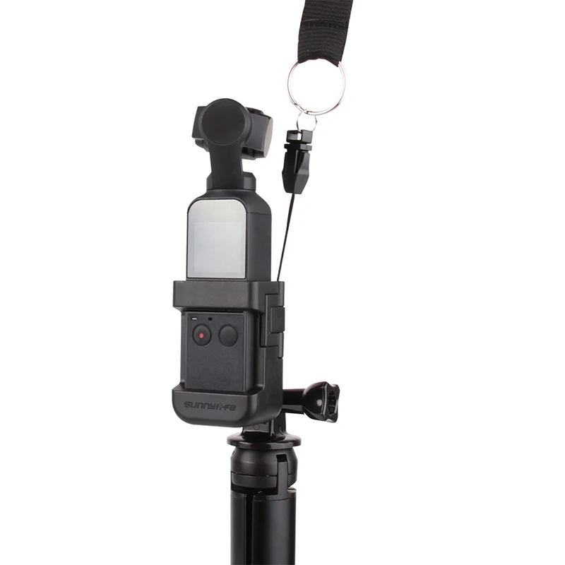 Кронштейн адаптера 1/4 дюймов винтовое крепление с шнурком для DJI OSMO POCKET LHB99