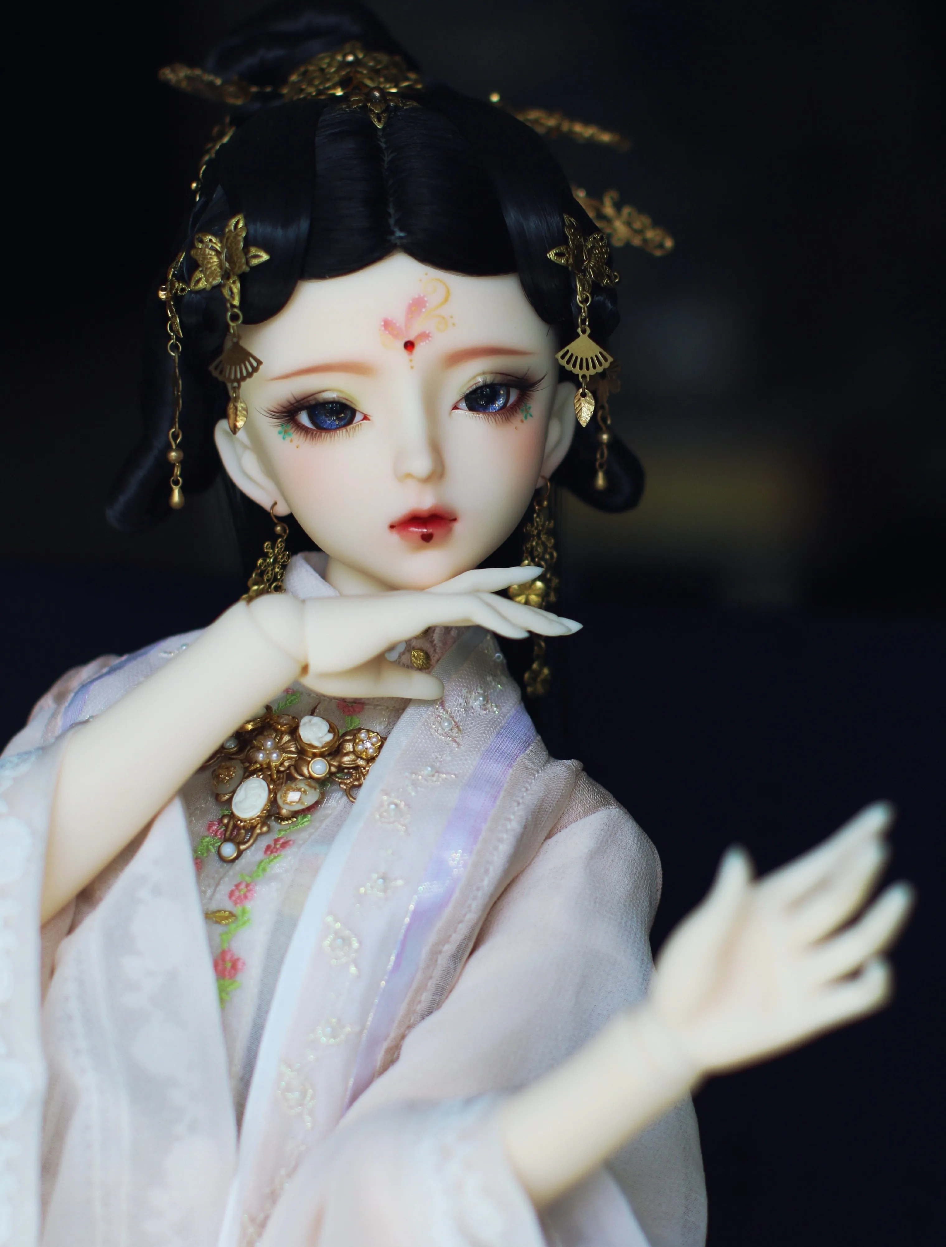 BJD кукла девочка Liu Rushi красивая девушка 1/3 Размер BJDZONE высокое качество смолы игрушки подарок на день рождения Рождественский подарок
