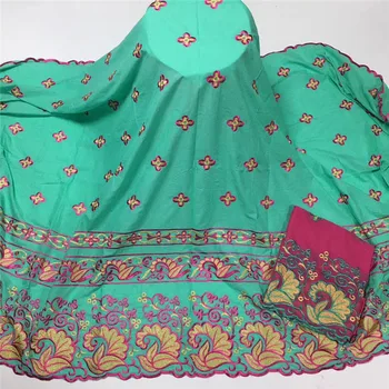 

5 yard Swiss lace fabric 2020 latest Dry lace embroidery African 100% cotton fabrics Swiss voile lace popular Dubai style 2L0718