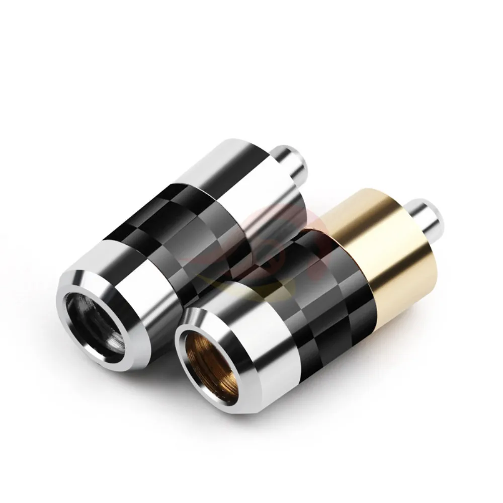 Earphone Pins MMCX Jack Connector For A2 SE215 SE315 SE425 SE535 SE846 Hifi Headset Adapter Rhodium Plated Audio Plug