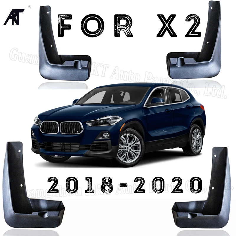 

Брызговики передние и задние для BMW X2 F39 2018 2019 2020 крыло брызговиков Брызговики, аксессуары, 4 шт./компл.