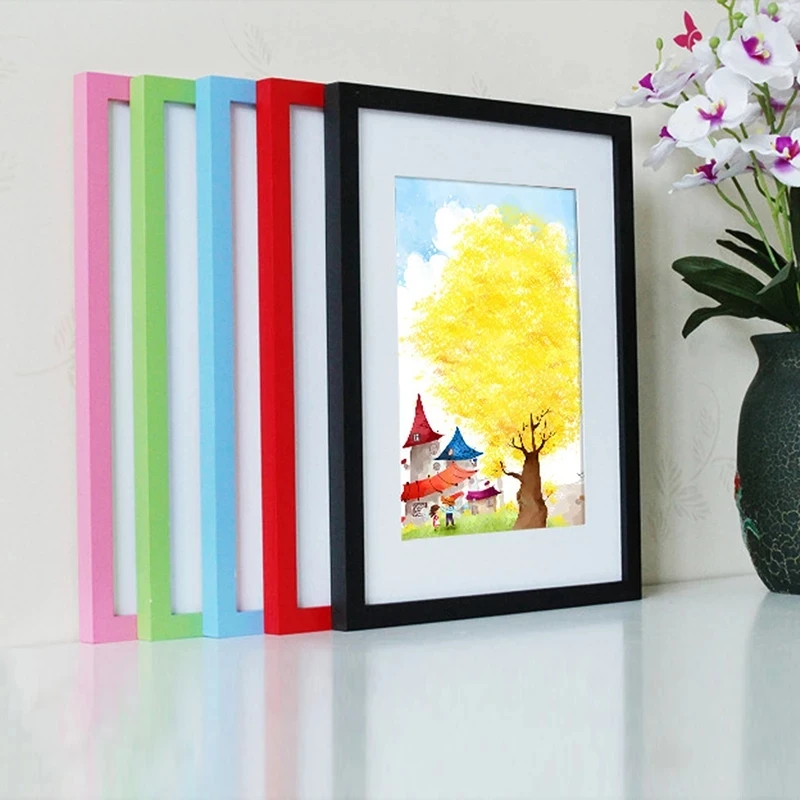 Wooden Photo Frame Wall Decor For Canvas Painting photo frame wood canvas frame wood photo frame wood frame wood picture frame art frames