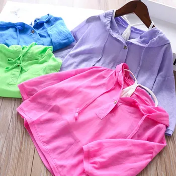 

2020 Summer Girls Sets Candy Color Coat and Vest Children's Clothing Wholesale