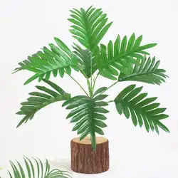 1 шт пластиковые искусственные листья растений дерево бонсай сад домашний рабочий стол Декор