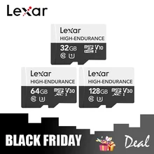 Lexar высокая выносливость Micro SD карта 667x карта памяти 32 Гб TF карта 64 Гб SDXC UHS-II 100 МБ/с./с флеш-накопитель для камеры