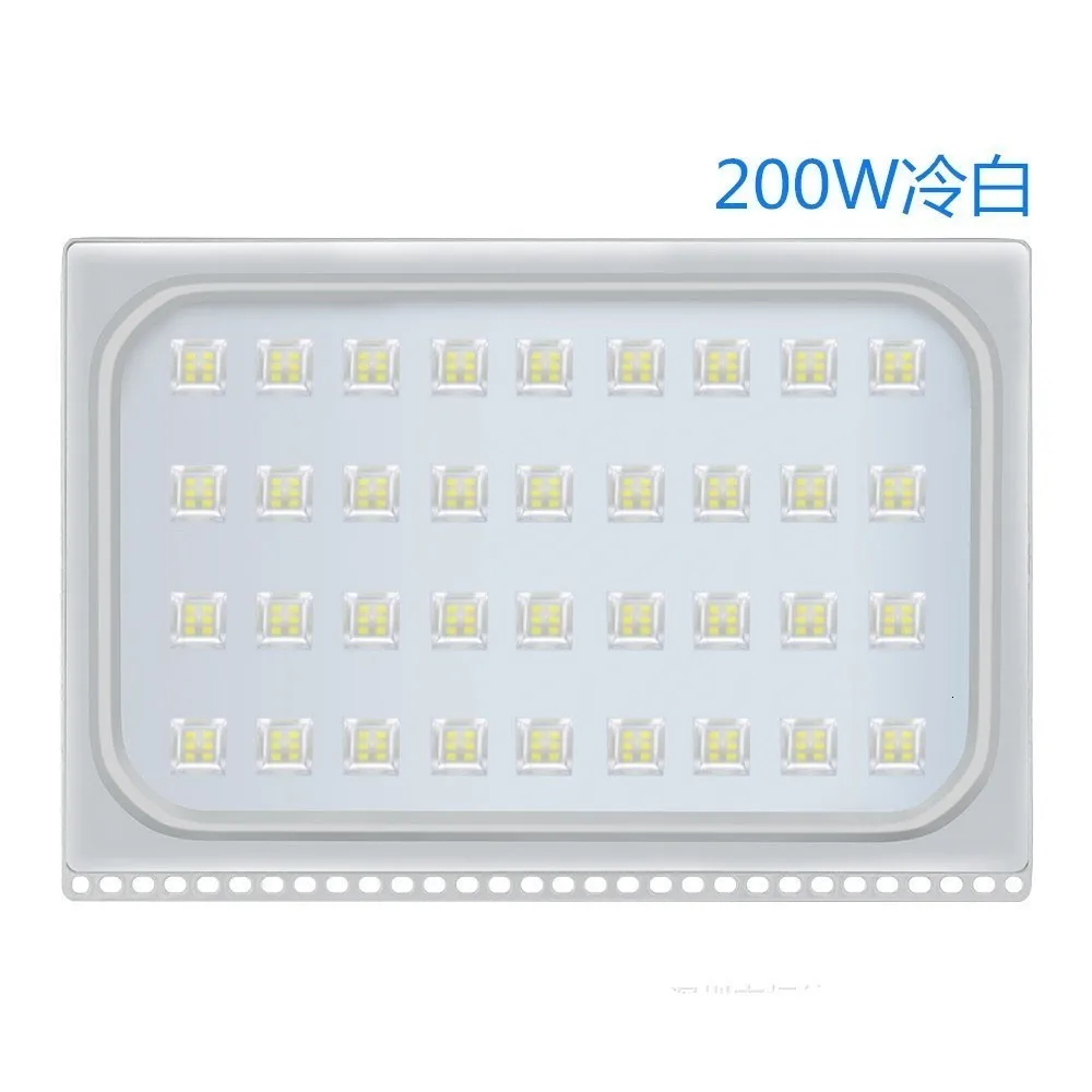 6 шт 200 W AC220V ультратонкий Светодиодный светодиодные лампы-Прожекторы Сад уличные прожекторы IP65 Водонепроницаемый светодиодный проектор
