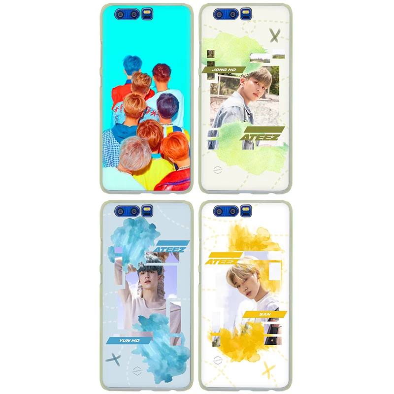 Жесткий чехол для телефона ATEEZ HongJoong SeongHWA для huawei P8 9 P10 20 Lite P30 Pro Lite Smart