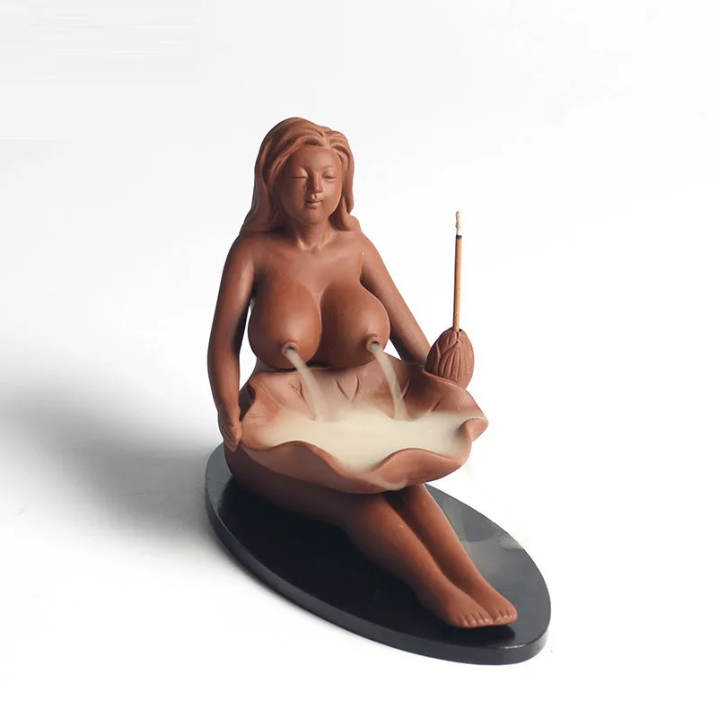 Бесплатная доставка горелки для благовоний Naked Lady керамические поделки