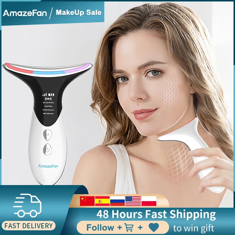 AmazeFan Против морщин на шее Подтяжка для лица и шеи Устройство красоты