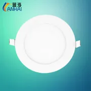 LED Downlight 2.5-Inch 3W5W Integration Anti-Glare Anti-fog Grilled White Anti-fog Ceiling Hole Lamp Living Room Lamps Wholesale