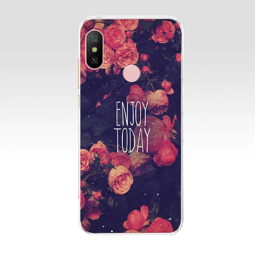 45 E Xiaomi Redmi Note 6 Pro Чехол, ТПУ милый силиконовый чехол на заднюю панель телефона для Xiomi Redmi Note 6 Pro 6 чехол s Coque бампер Funda - Цвет: 45