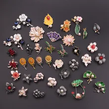 Популярная новинка Креативный стиль цветок брошь энциклопедия Набор Горячая Распродажа стиль разнообразие