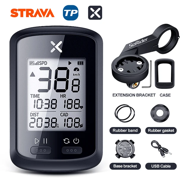 XOSS GPS Bike Computer G+ Wireless Cycling Speedometer Road  MTB Waterproof Bluetooth ANT+ Cadence Speed Cycle Bicycle Computer G PLUS S1