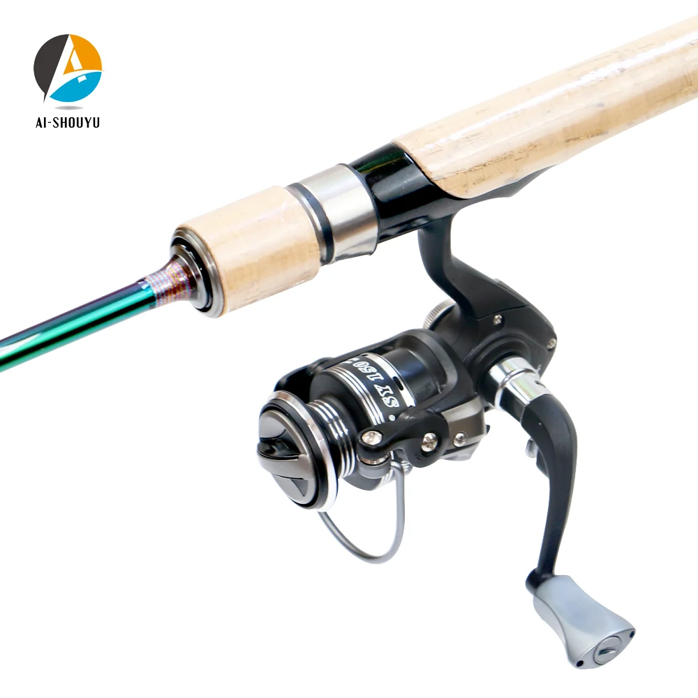 AI-SHOUYU Rod Combo Carbon Trout Spinning Rod Lightweight Sensitive Solid Tip1.8m 1.98m 2.1m Fast Action 2-10g 2-8lb Rod LPower AI-SHOUYU Rod Combo Carbon Trout Spinning Rod Lightweight Sensitive Solid Tip1.8m 1.98m 2.1m Fast Action 2-10g 2-8lb Rod LPower