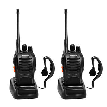 

2pcs 16channel Baofeng BF-888S Walkie Talkie UHF 400-470MHz Two Way Radio Portable Ham Radio Handheld Transceiver