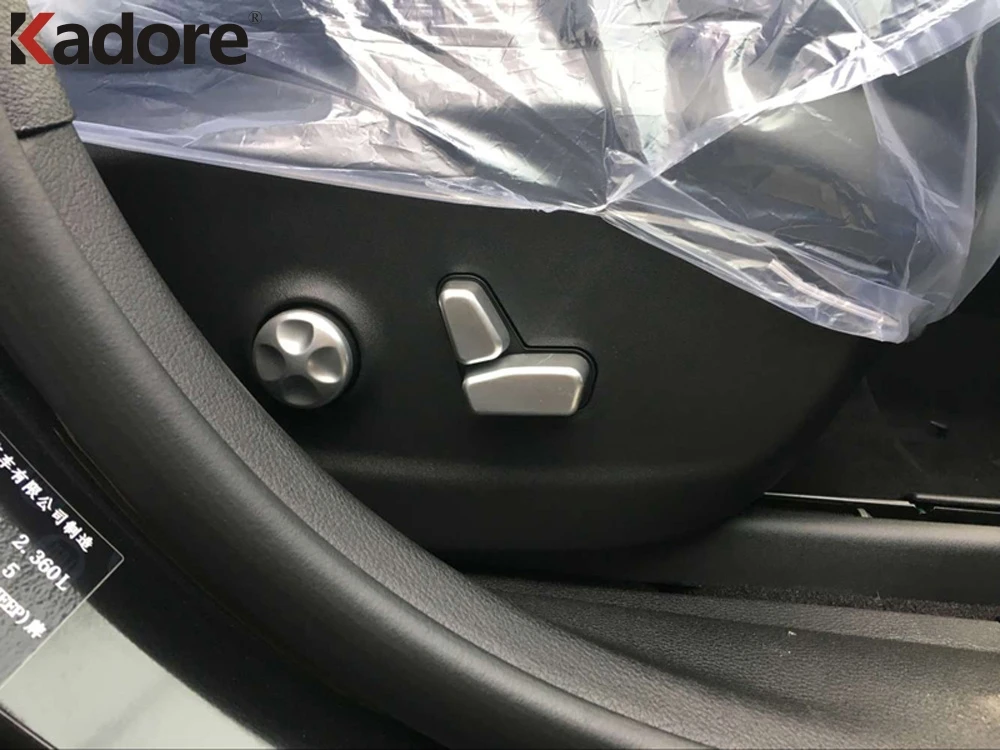 Для Jeep Compass 2017 2018 2019 2020 ABS матовая Кнопка регулировки сиденья переключатель Крышка