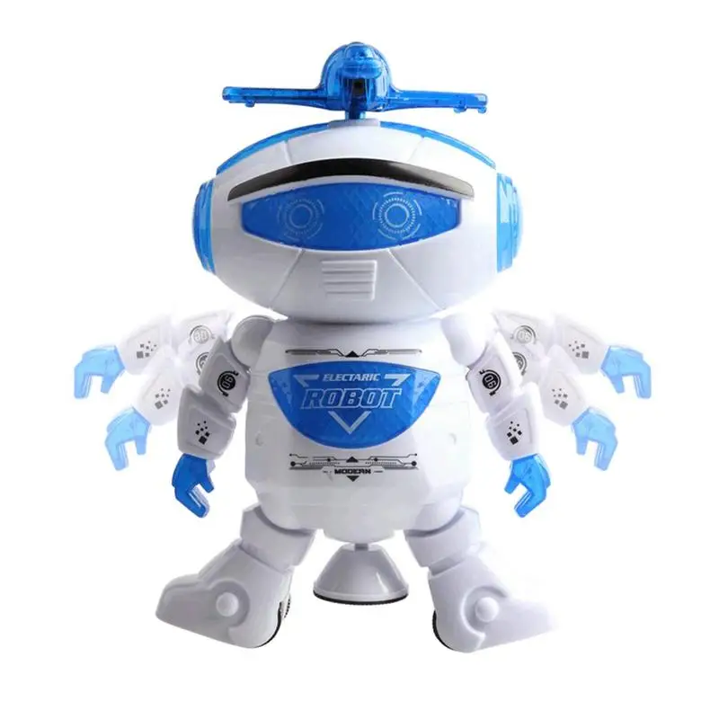 dancing robot toy with music & flashing light