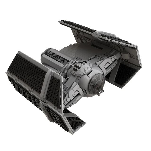 Star Model TIE Advanced Spaceship Fighter Building Block Imperial Plane Bricks Assembly Children Toys For Boys Kids Birthday Gif 2