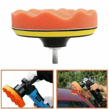 

9pcs Polishing Pads 5" 125mm Car Polisher Pad Waxing Polishing Round Accessories