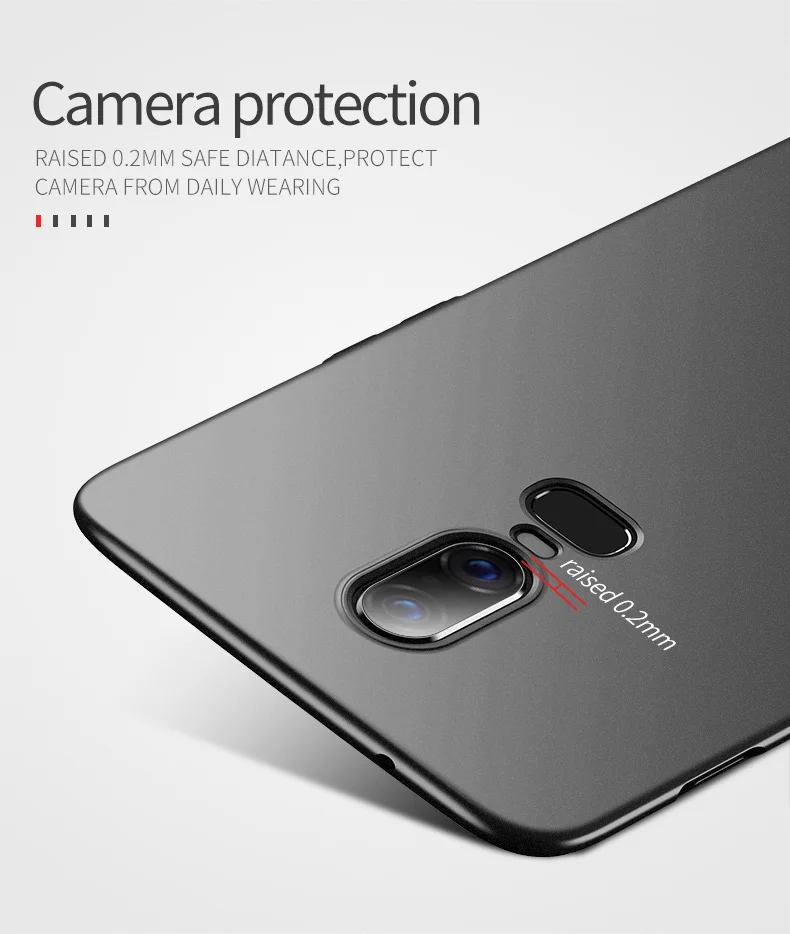 OnePlus 6 6T Case XUANYAO Fashion Slim Frosted Cover For OnePlus 6 6T Case Cover Matte Hard Protection Back Cover One Plus 6T 6 (8)