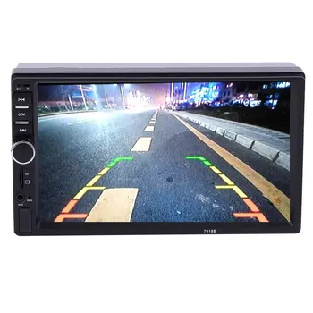 

7inch 2 DIN In Dash LCD HD Touch Screen Car Stereo Radio MP5 Player AUX with LED/LCD Colorful Display Remote Control
