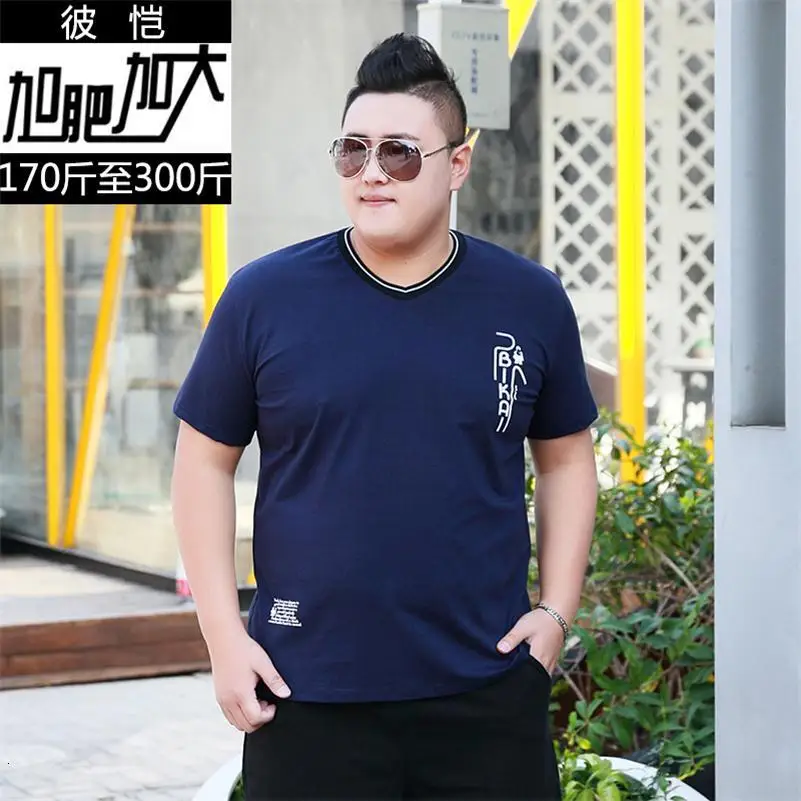 Navy Blue 10XL 8XL 6X Для мужчин лето печатных футболки размера плюс футболка Homme Футболки с коротким рукавом из хлопка, Для Мужчин's футболки человек бренд Camiseta - Цвет: Navy Blue