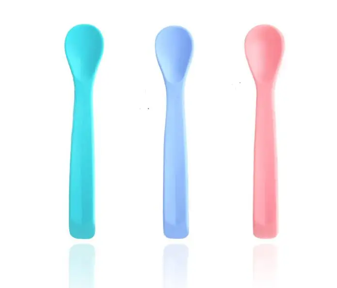 Sallybaby FDA Пищевая силиконовая тарелка фракционная детская миска для еды WIith силиконовая детская ложка