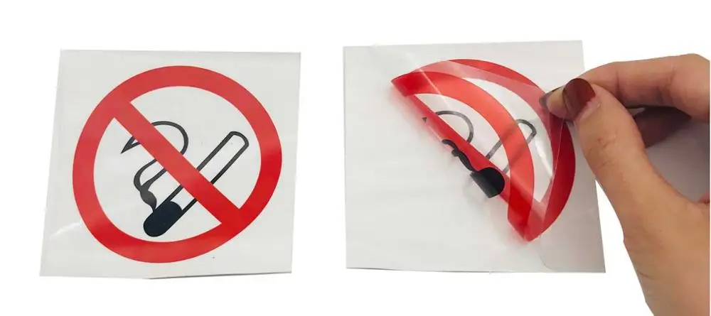 

Custom Printing Small Clear Vinyl Sticker,UV Protected transparent sticker Printed ---PX8022