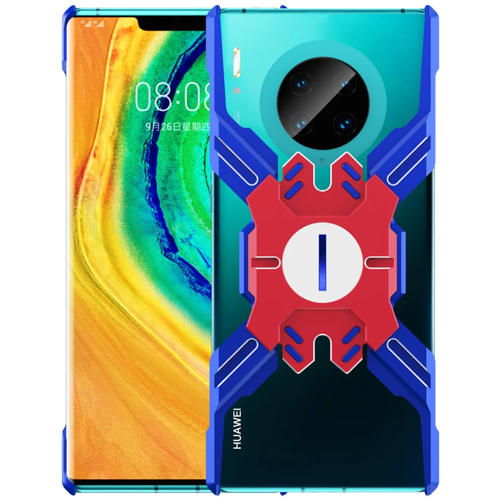 Герой Marvel элементы Алюминиевый металлический бампер чехол для huawei mate 30/Pro тонкий жесткий противоударный защитный бампер для телефона для huawei mate 30