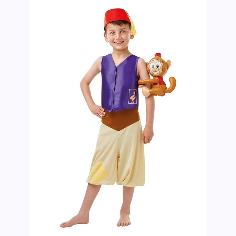 Genio Vestito Carnevale Aladdin Costume Carnevale Aladdin Costume