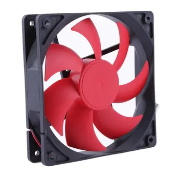 

Portable Computer Double Head 12CM PC Computer CPU Cooling Fan Cooler Super Quiet Silent CPU Cooling Fan for PC