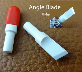 

1pc Leathe Craft Adjustable Swivel Carving Knife Cutter Replace Blade Tool - Stamping Punch Chisel Edger Creaser Groover Skiver