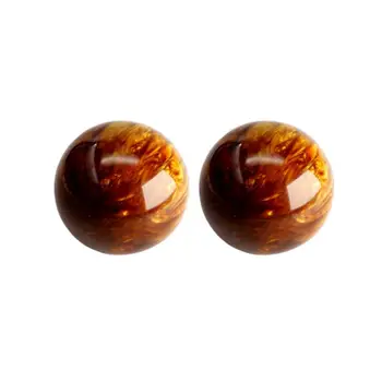 

2pcs Handballs Exquisite Creative Smooth Durable Decorative Hand Massager Handballs Ball Toy for Olds Woman Man