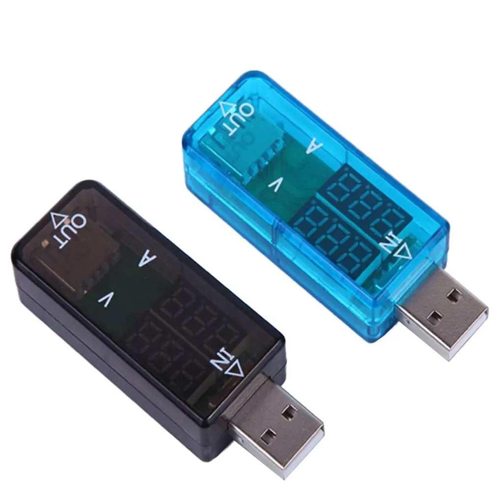 USB тестер постоянного тока цифровой вольтметр амперитрометр Вольтметр Амперметр детектор широкий спектр применения power bank индикатор зарядного устройства
