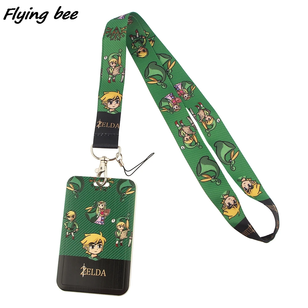 

Шнурок Flyingbee X1675 для телефона, ремешок на шею с мультяшным рыцарем для ключей, удостоверения личности, тренажерного зала, USB-держателя для бейджа «сделай сам»