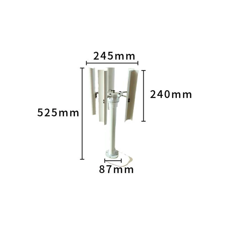 Geradores de energia alternativa Portátil ao ar de Vento de Baixa Velocidade Livre de vento baixa velocidade portatil ao ar livre 03