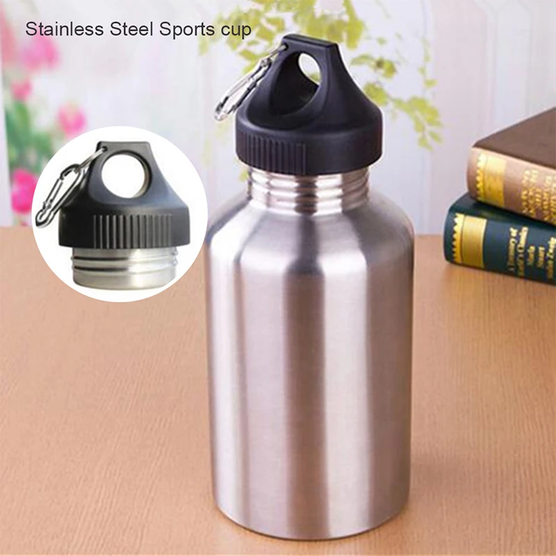 Защитный мешок крюк Спортивная бутылка для воды 2L широкий, из нержавеющей стали рот для путешествий большой емкости практичный чайник гаджет