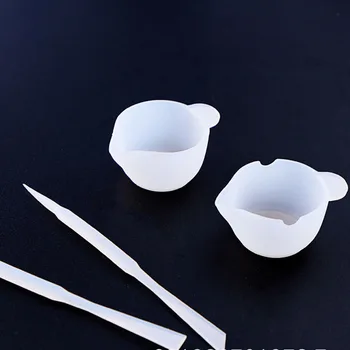 

Easy Clean Silicone Resin Mold Kit Crafts Reusable DIY Epoxy Handmade Tools Jewelry Making Durable Sticks Mix Cup