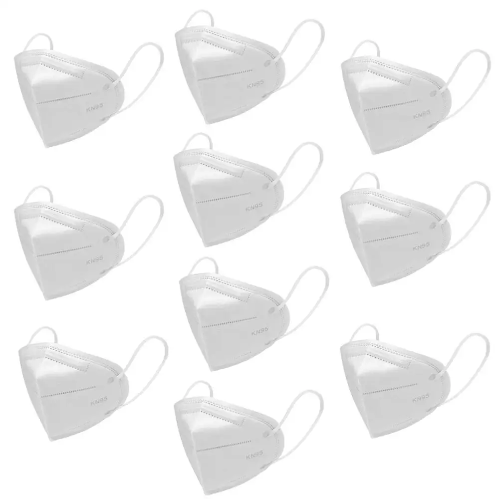 

Filter Protective Mask / Kn95 Anti-fog Masks Kn95 Dustproof Protective Mask PM2.5 Protective Masks10 Pcs