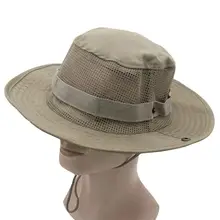 Летняя мужская шляпа-Панама, женская летняя камуфляжная кепка с защитой от ультрафиолета, с веревкой, для рыбаков, походов, тактических, уличных солнцезащитных шляп