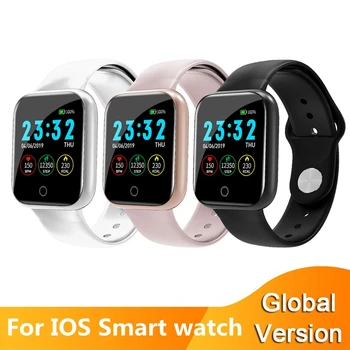 

PK B57 Men Women Smart Watch I5 Fitness Tracker Color Screen Bracelet SmartWatch Heart Rate Monitor Smart Bracelet Sports Wear