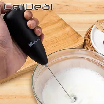 

Automatic Electric Milk Frother Egg Foam Coffee Maker for Egg milk Cappuccino Portable Home Kitchen Coffee Chocolate Whisk Tools