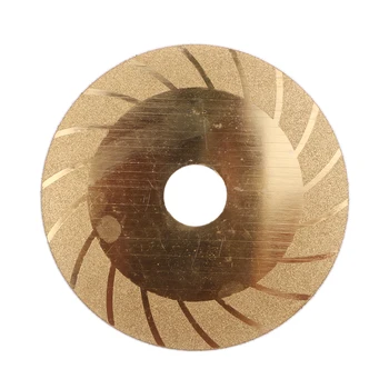 

4-inch Gold Pattern Diamond Saw Blade Concrete Glass Marble Cutting Disc Wheel