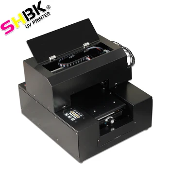 Preise SHBK. Kostenloser Versand. A4 UV Drucker Drucker Druck Weiße Farbe An Einem Zeit Telefon Fall A4 Uv Drucker Maschine
