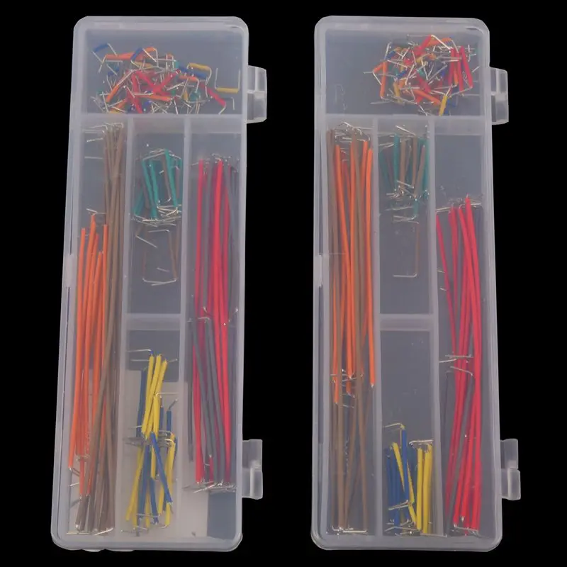 Buy 2X 140pcs Solderless Breadboard Jumper Cable Wire Kit U Shape for Arduino Shield