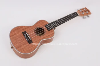 

Finlay 23" ukulele,Acoustic ukelele with nylon bag,Full Mahongay top/body hawaii guitars,FU-Q88,Concert ukulele