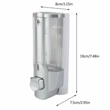 Новые бытовые товары 350 мл настенный дозатор мыла Ванная комната лосьон шампунь жидкое дезинфицирующее средство