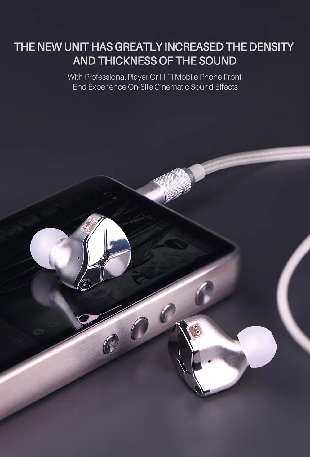 TFZ KING EDITION в ухо Мониторы профессиональные наушники Hifi Проводные металлические шумоподавления наушники съемный Отсоединяемый 2PIN кабель