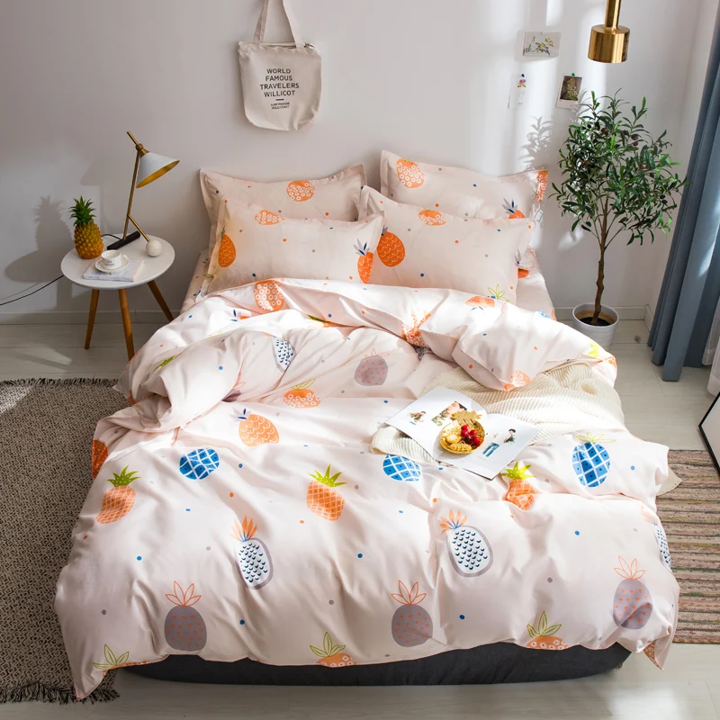 

Queen King full Size Sheet Set - 4 Piece Set - Hotel Luxury Bed Sheets - Easy Fit - Breathable & Cooling Sheets -4 PC-3PC